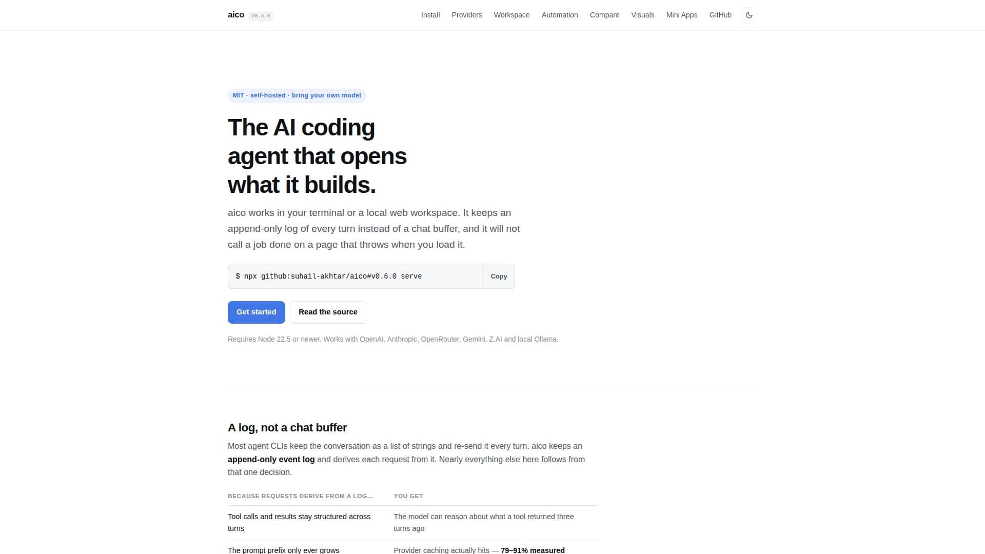 aico AI Coding Agent screenshot