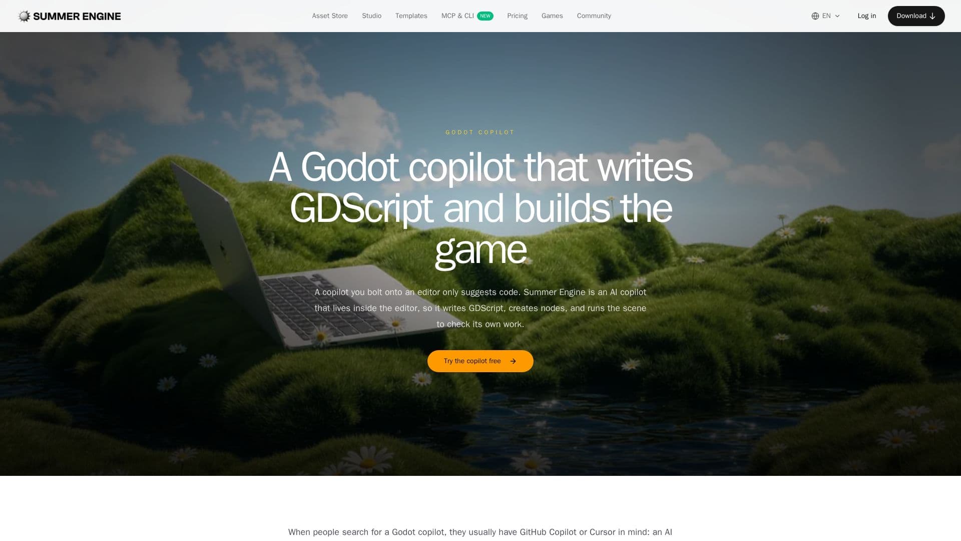Godot Copilot screenshot