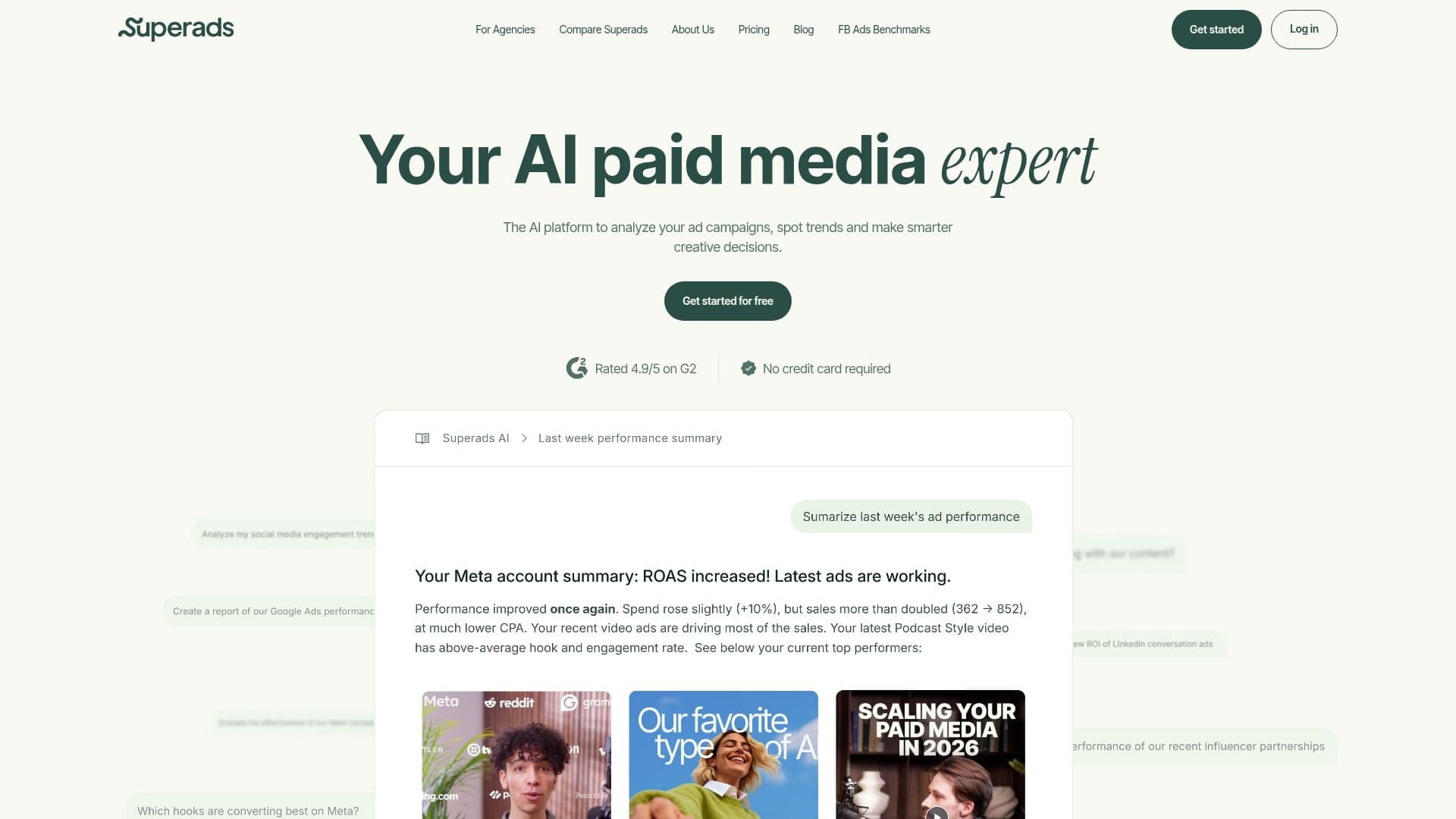 Superads screenshot