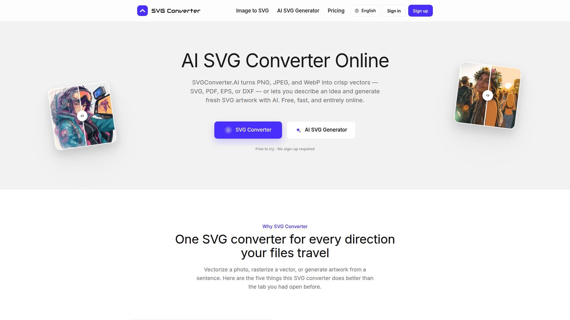 SVGConverter.AI screenshot