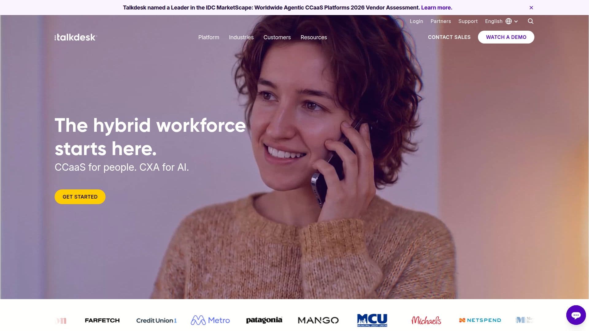 Talkdesk AI Solutions screenshot