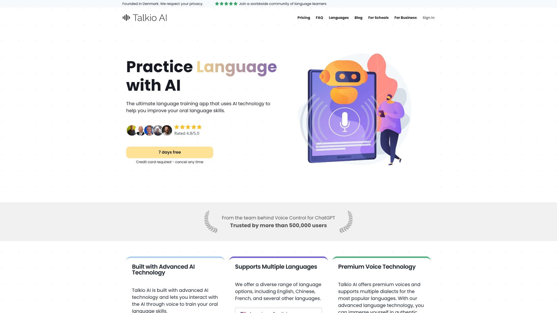 Talkio AI 截图
