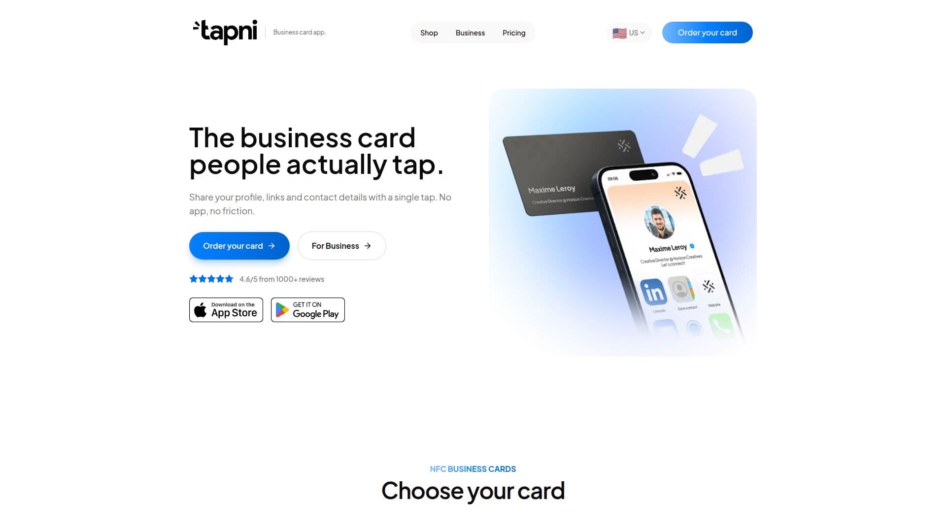 Tapni 스크린샷