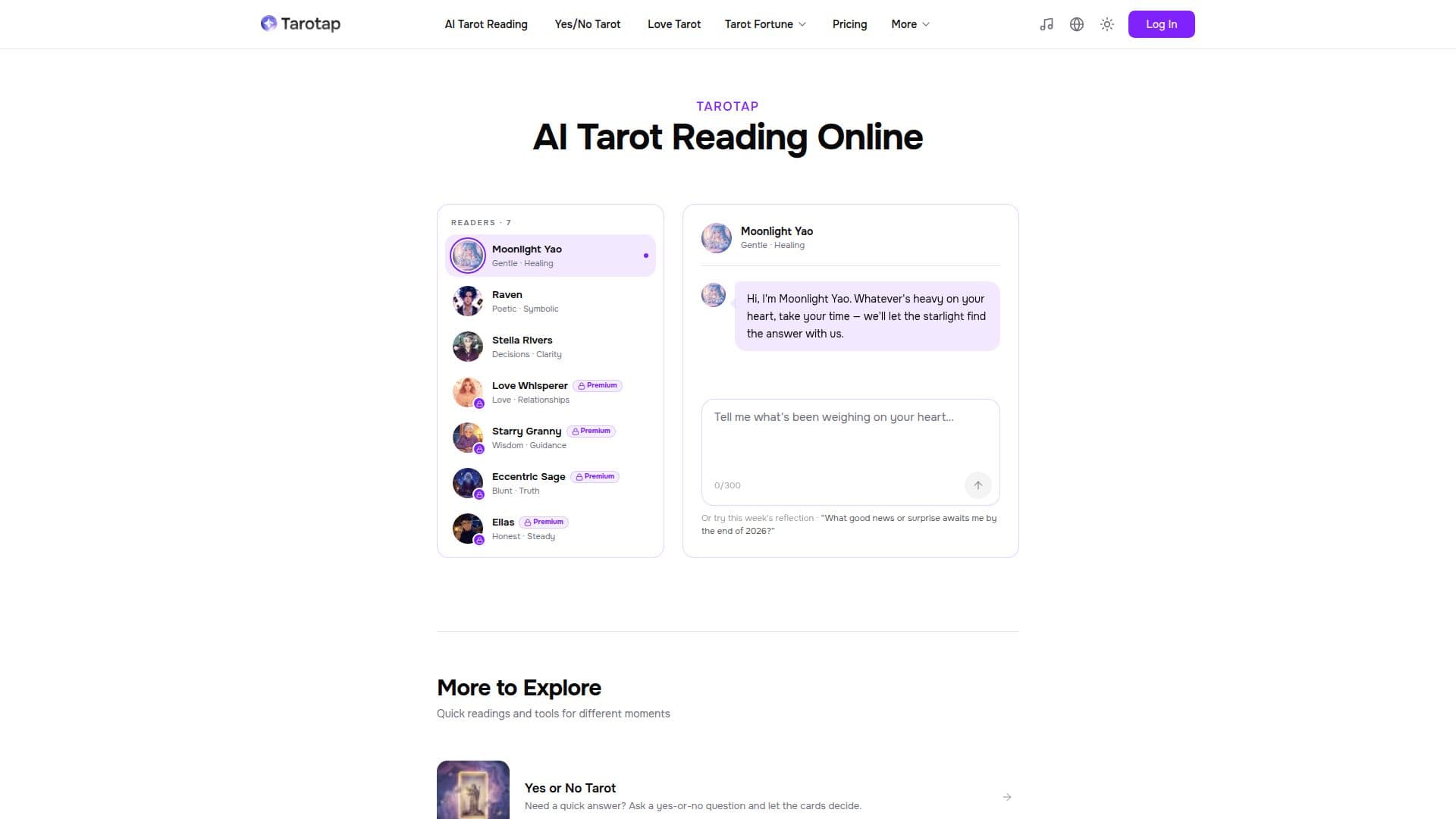 لقطة شاشة لـ Tarotap