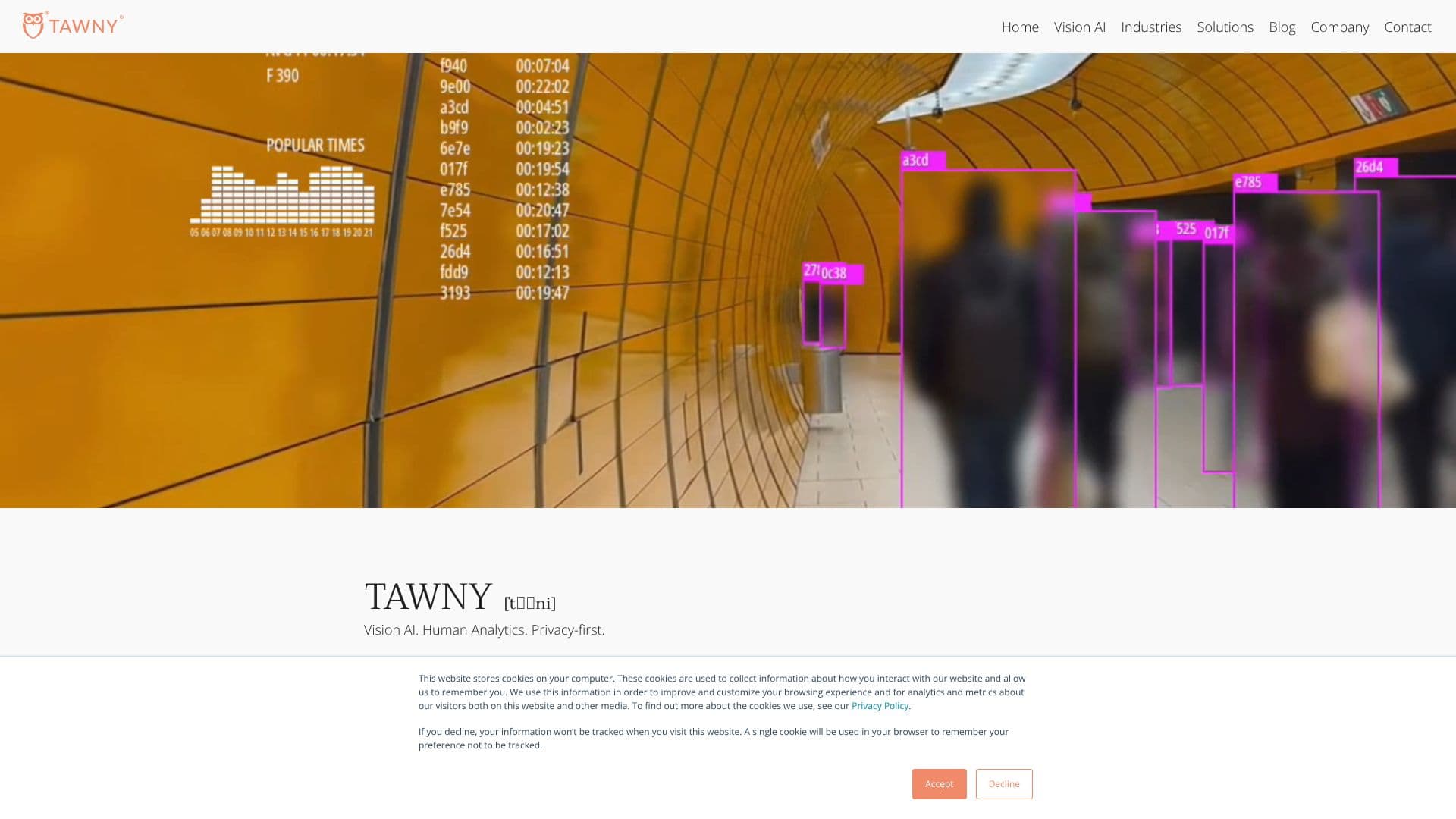 Capture d’écran de TAWNY