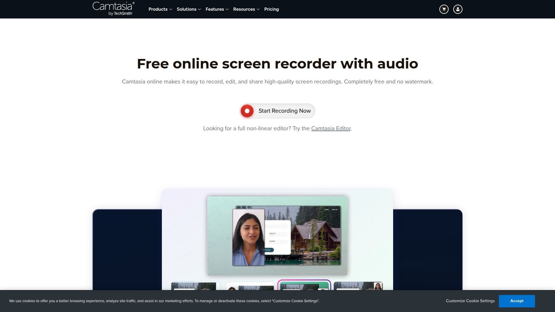Camtasia Online 截图