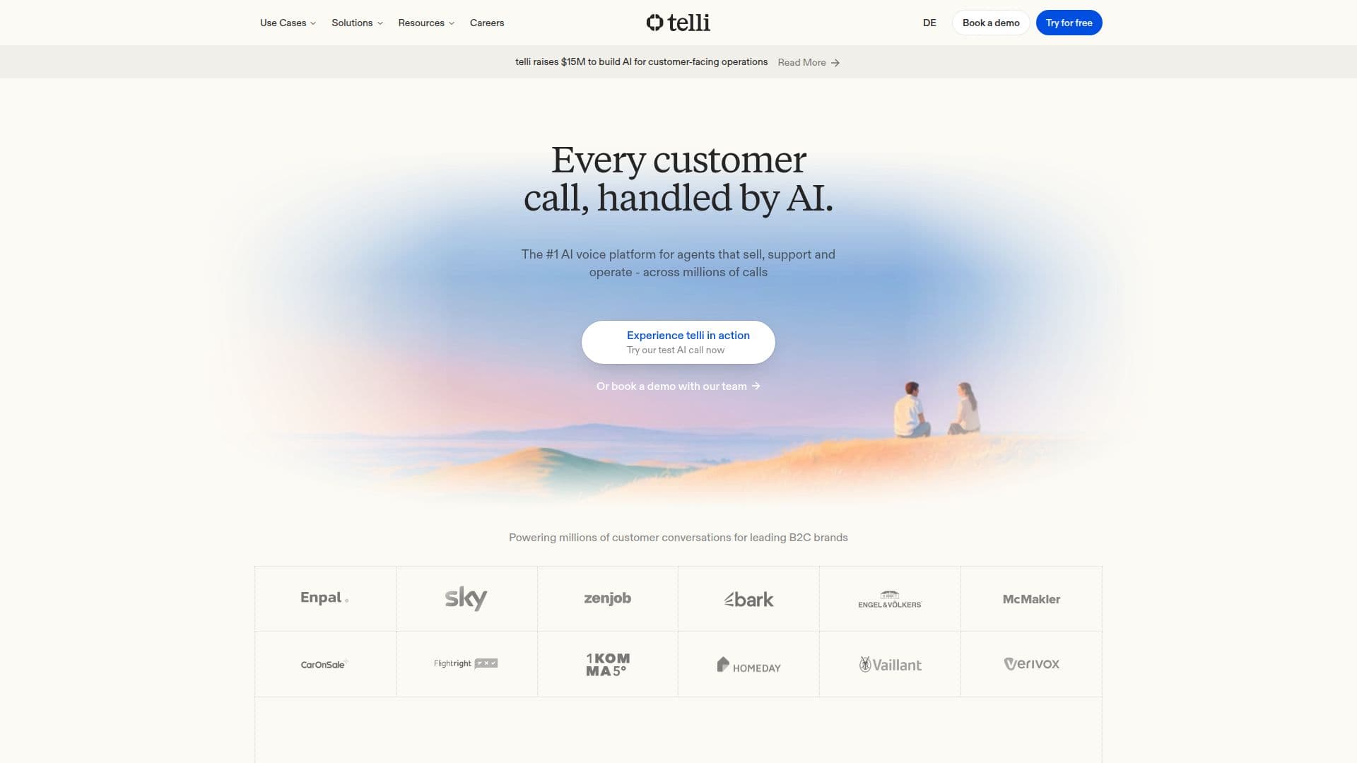 telli AI Sales Agent screenshot