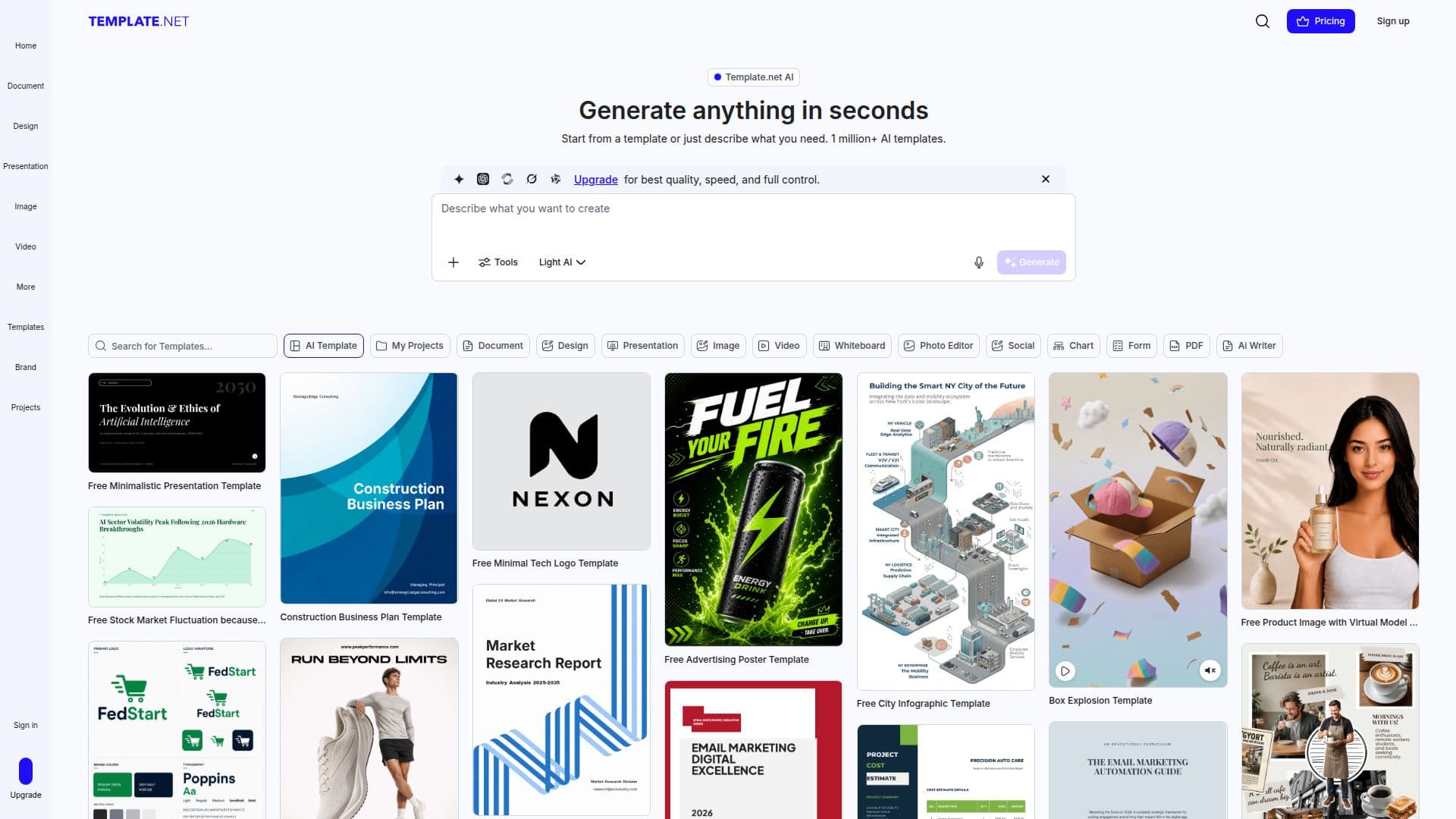 Template.net のスクリーンショット