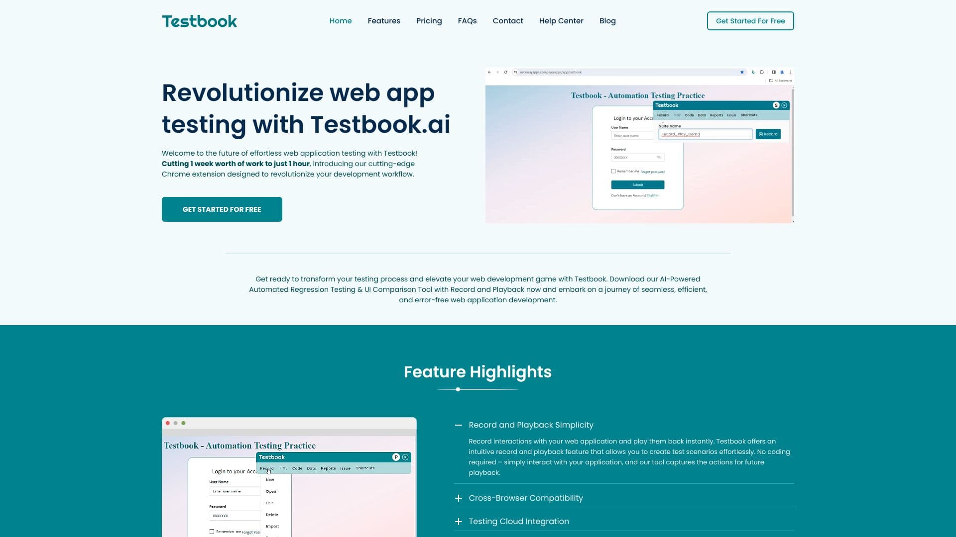 لقطة شاشة لـ Testbook AI