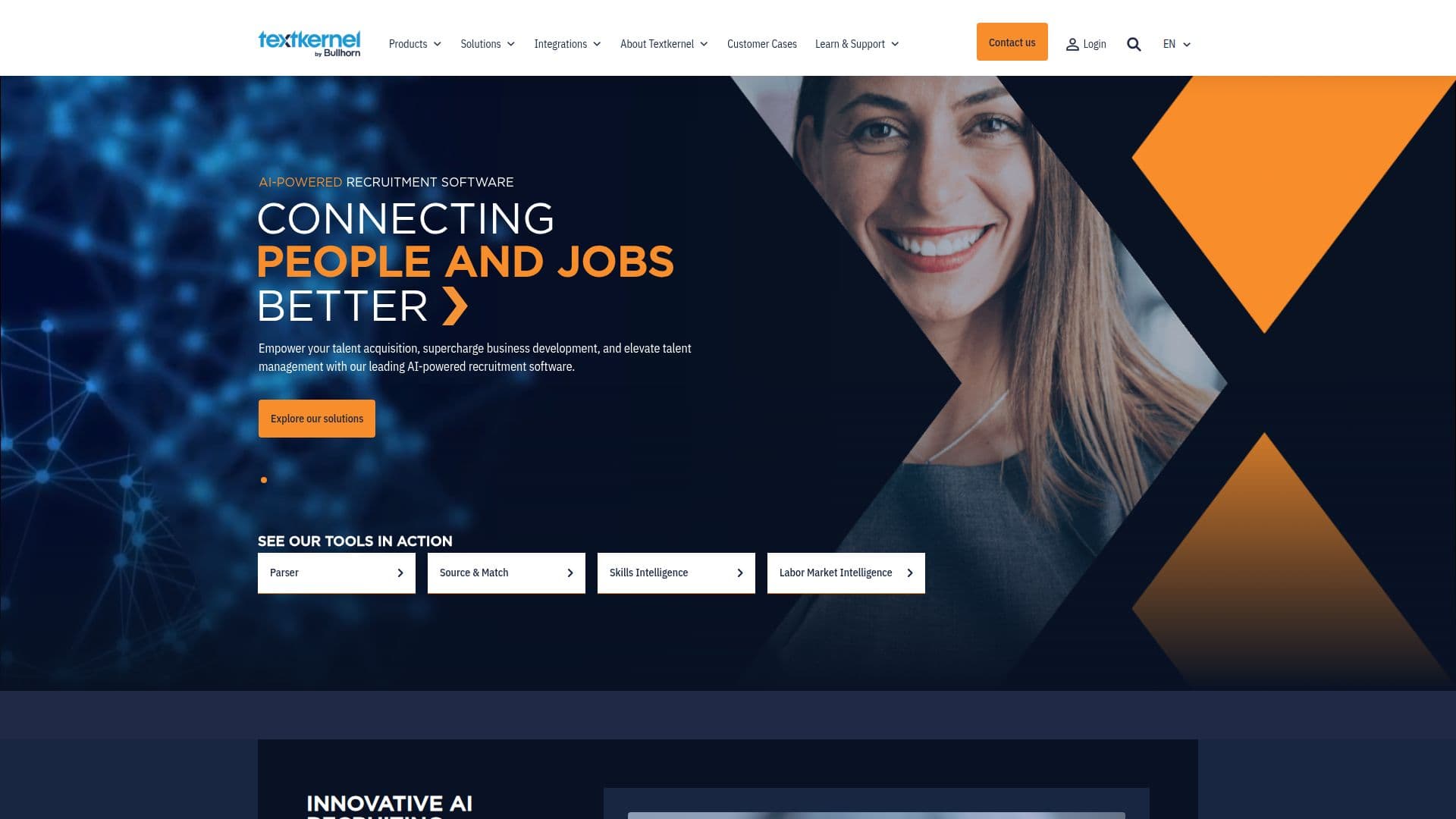 Textkernel AI Recruitment Solutions screenshot