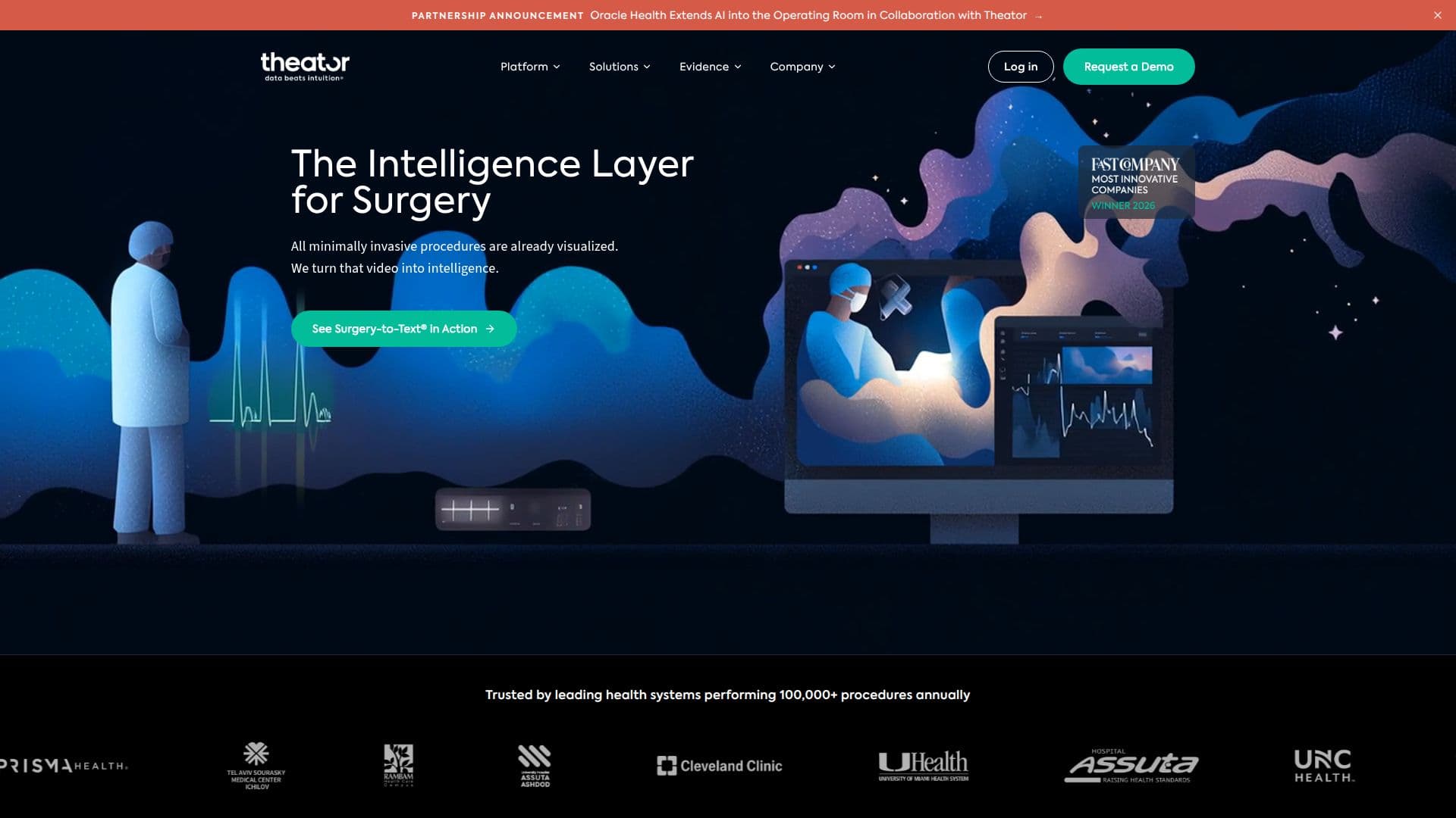 Theator Surgical Intelligence screenshot