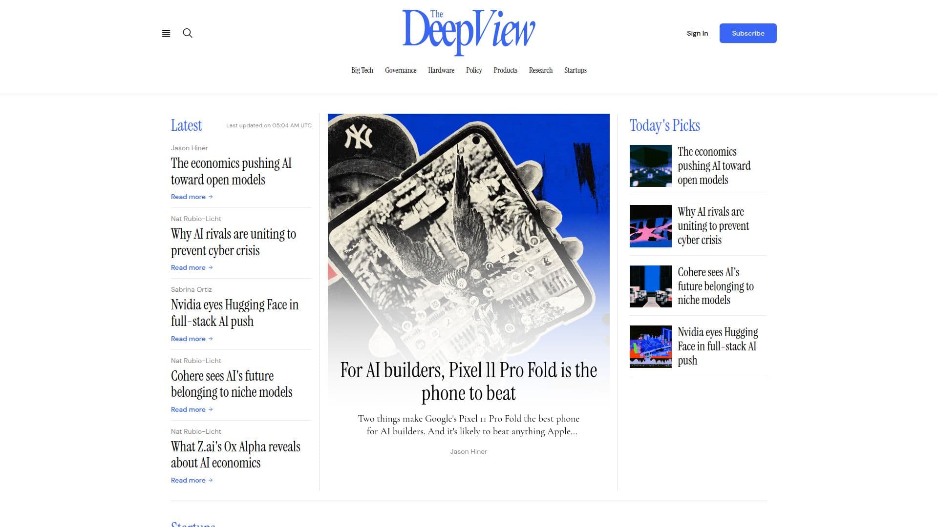 The Deep View screenshot