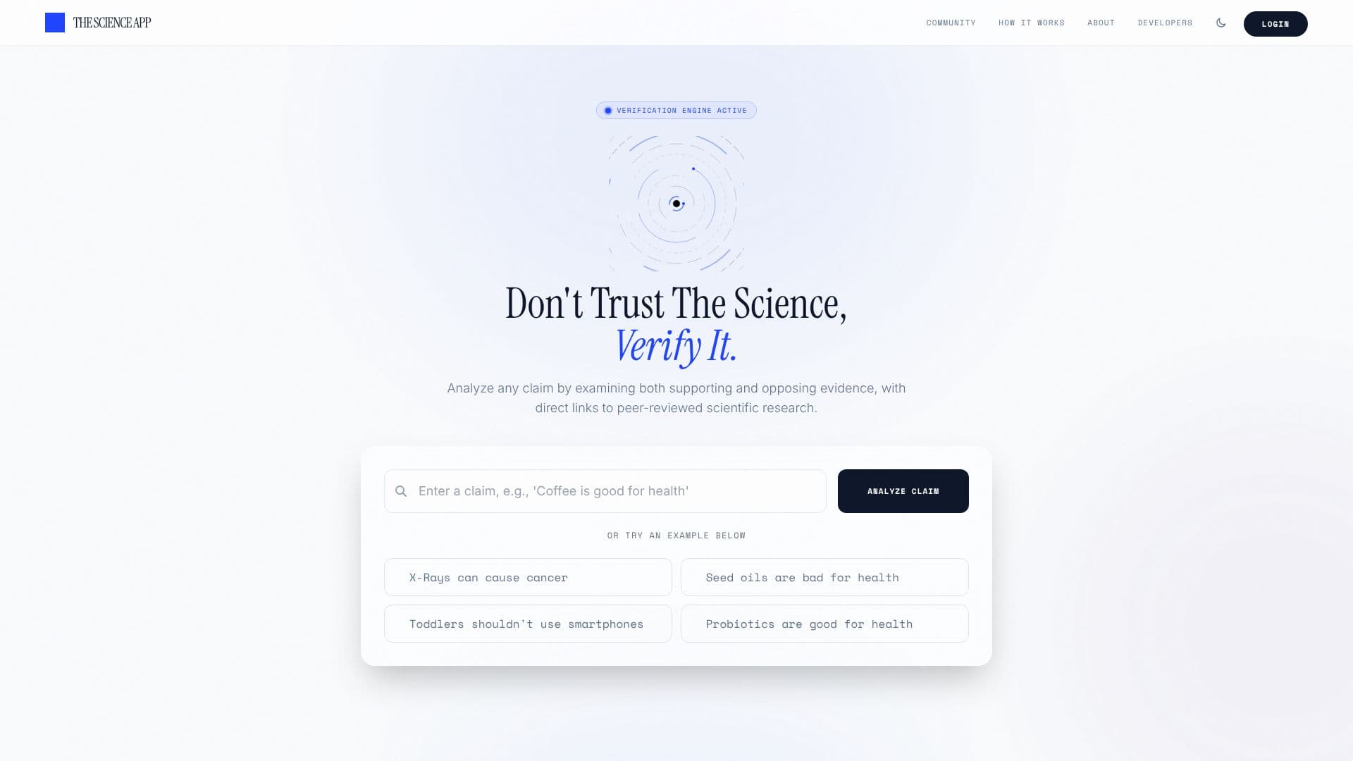 The Science App 스크린샷