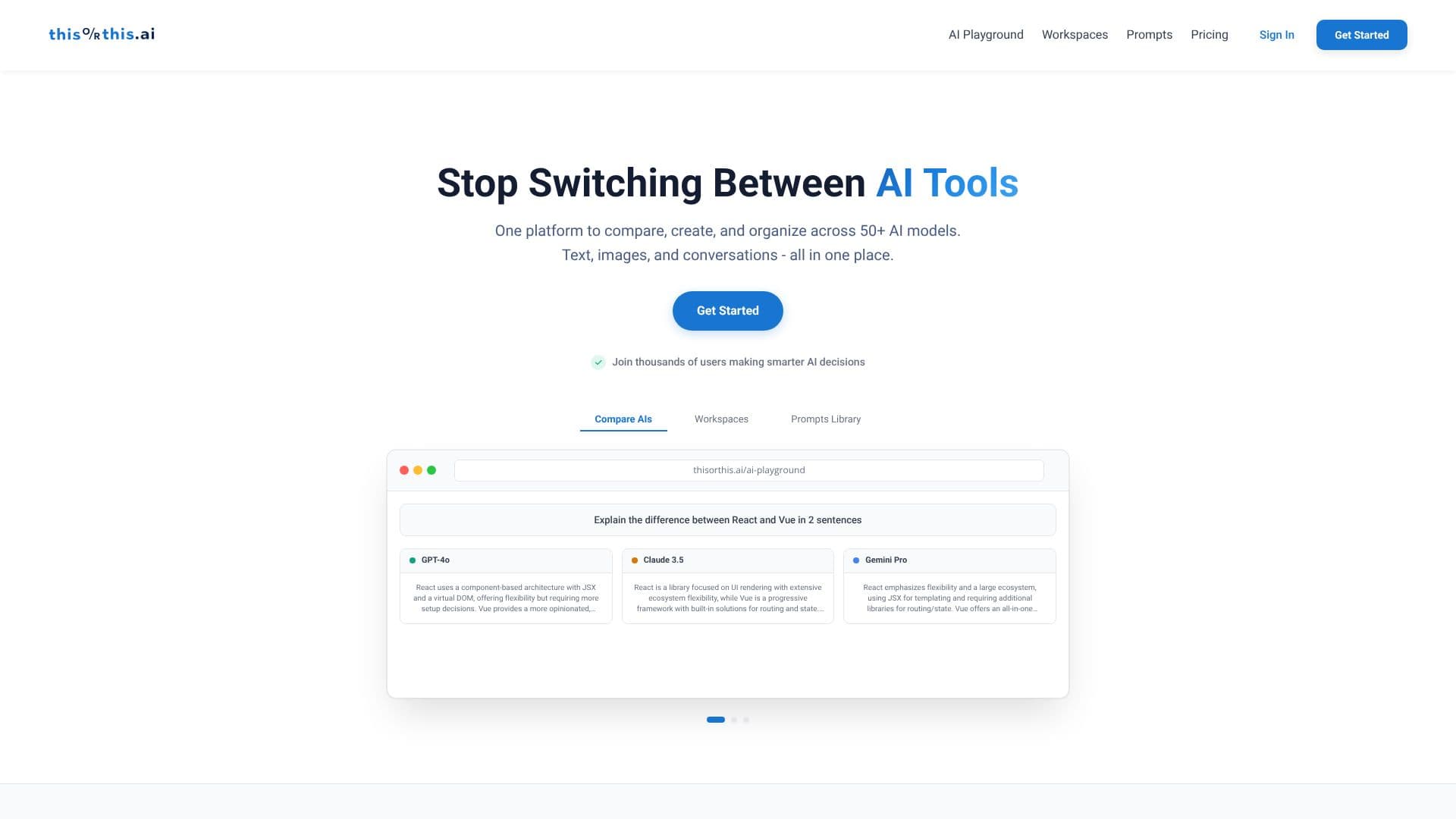 thisorthis.ai screenshot
