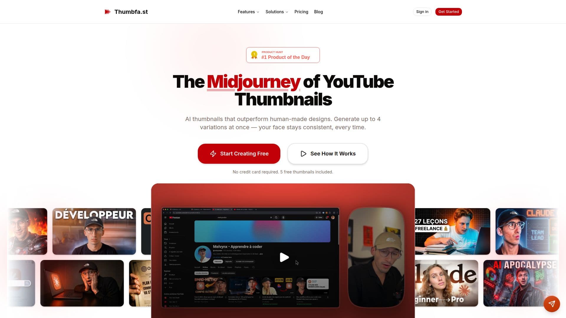 Thumbfa.st 스크린샷