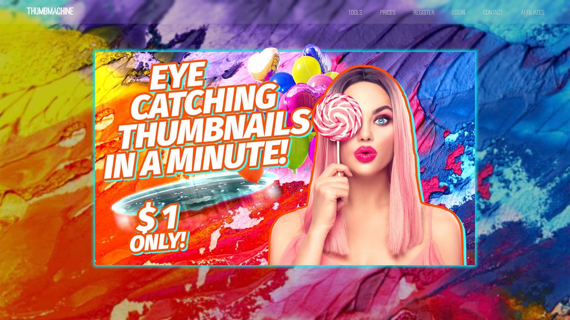 Thumbmachine screenshot