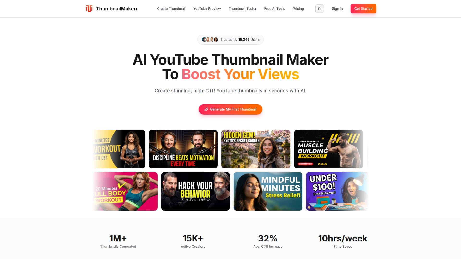 ThumbnailMakerr screenshot