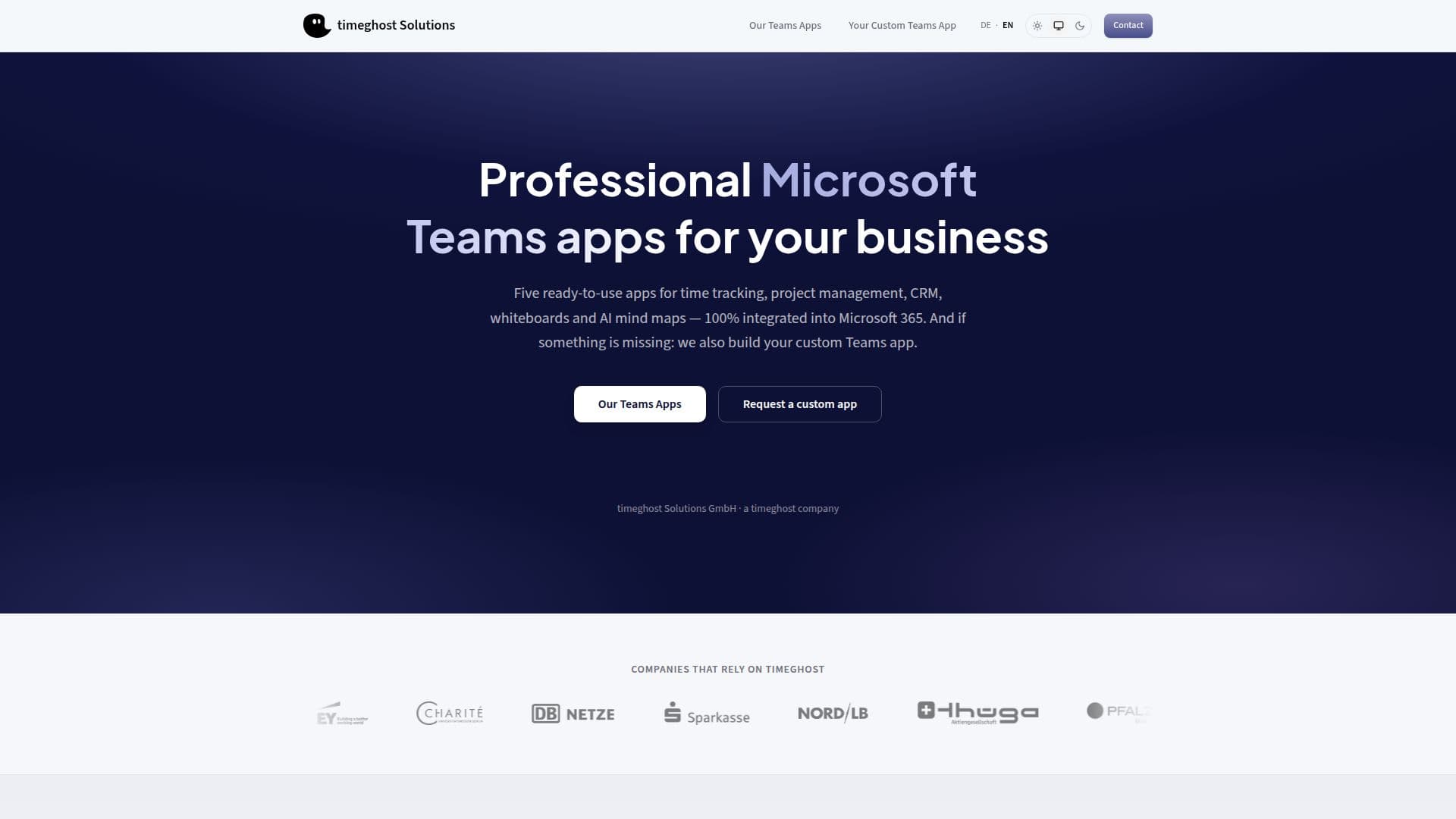 timeghost Solutions screenshot
