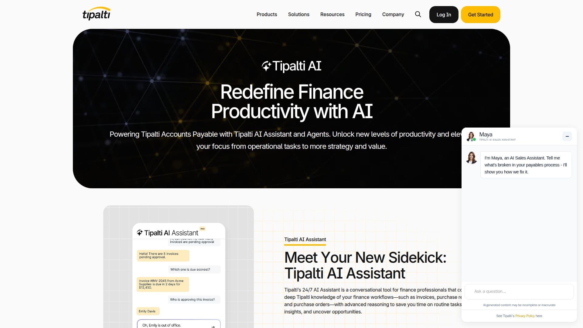 Tipalti AI Accounts Payable Software screenshot