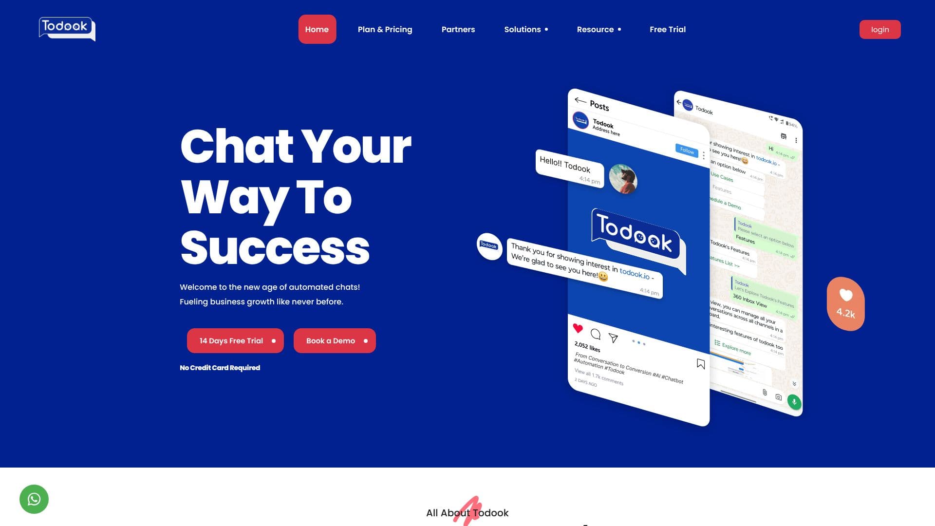 Tangkapan layar Todook AI Chatbot