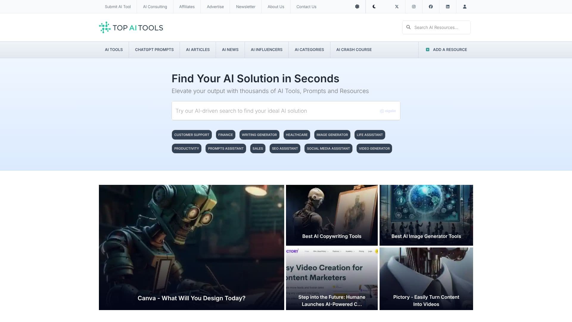 Top AI Tools screenshot