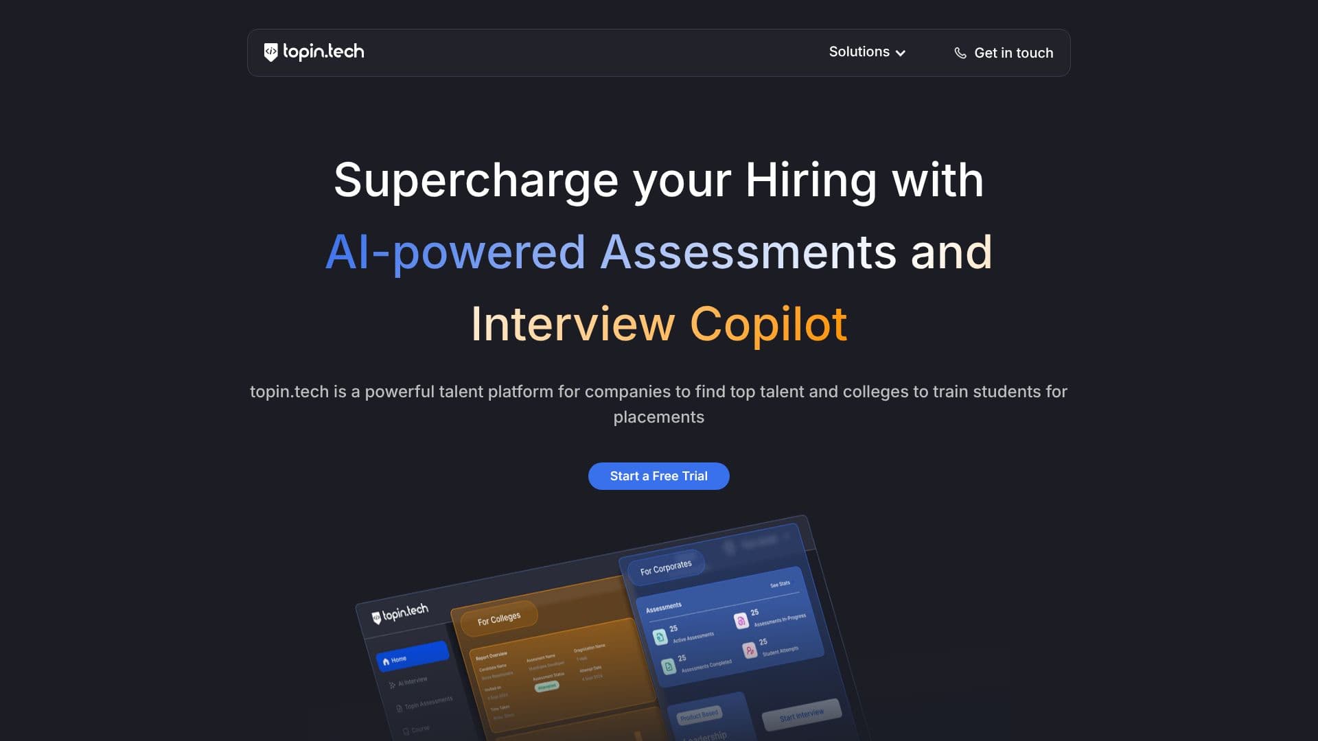 topin.tech 스크린샷