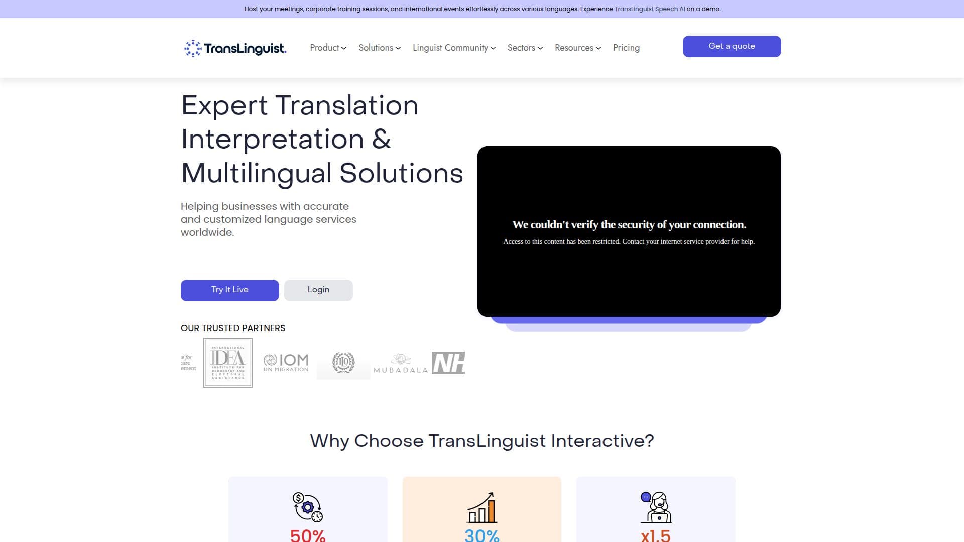 TransLinguist 스크린샷