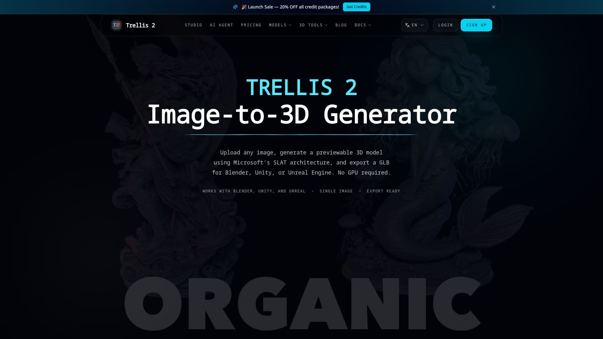Trellis 2 - Image to 3D Model Generator screenshot