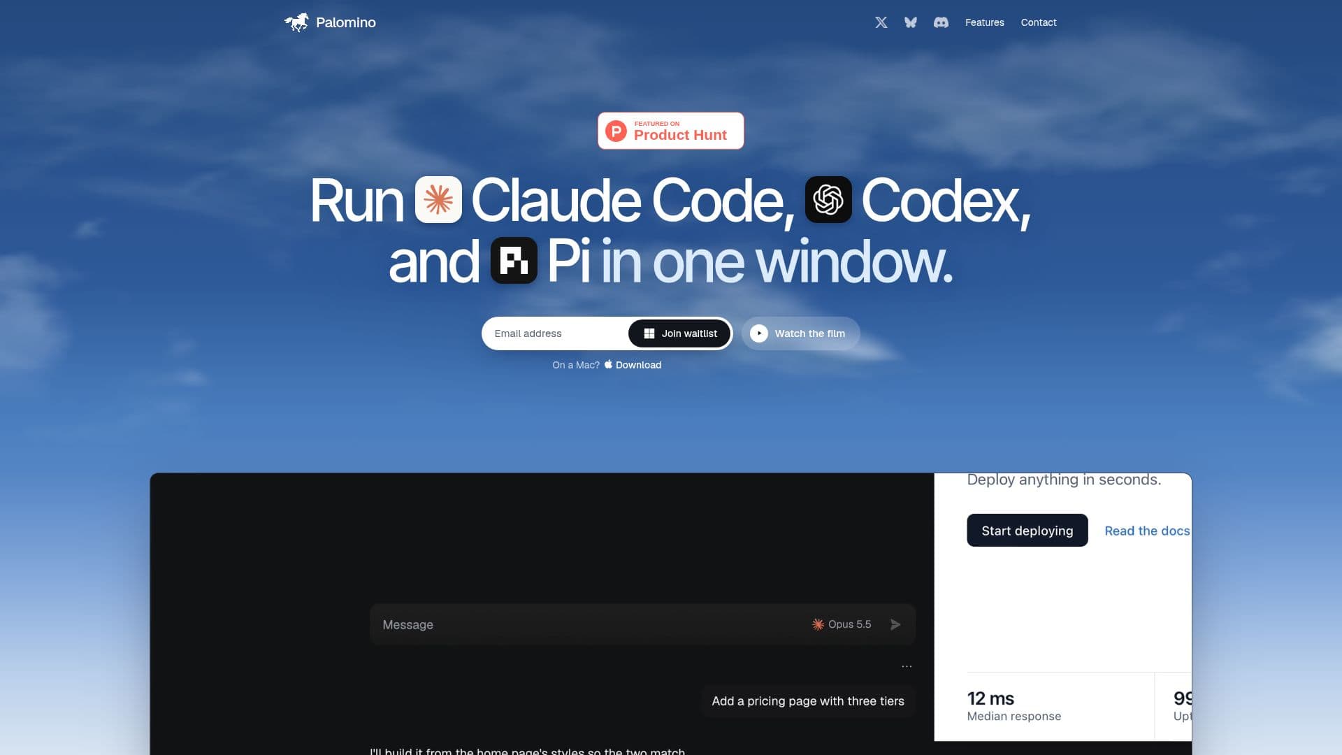 Palomino screenshot