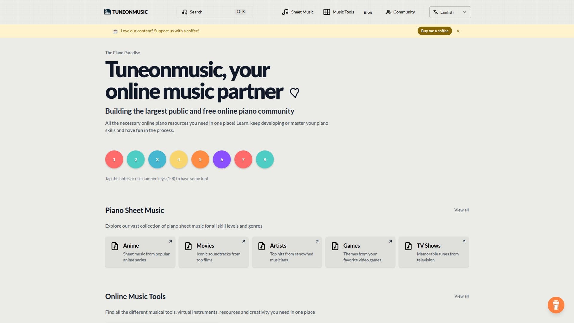 Скриншот TuneonMusic