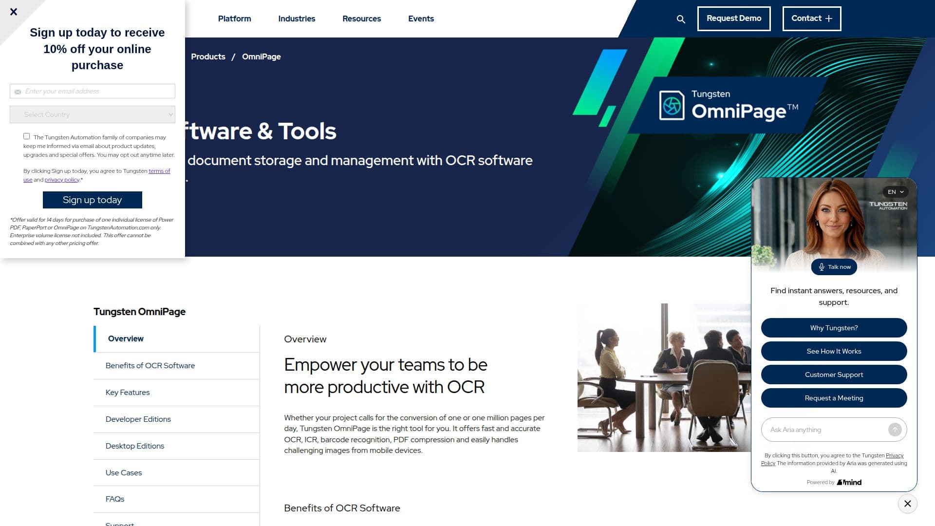 Tungsten Automation OmniPage screenshot