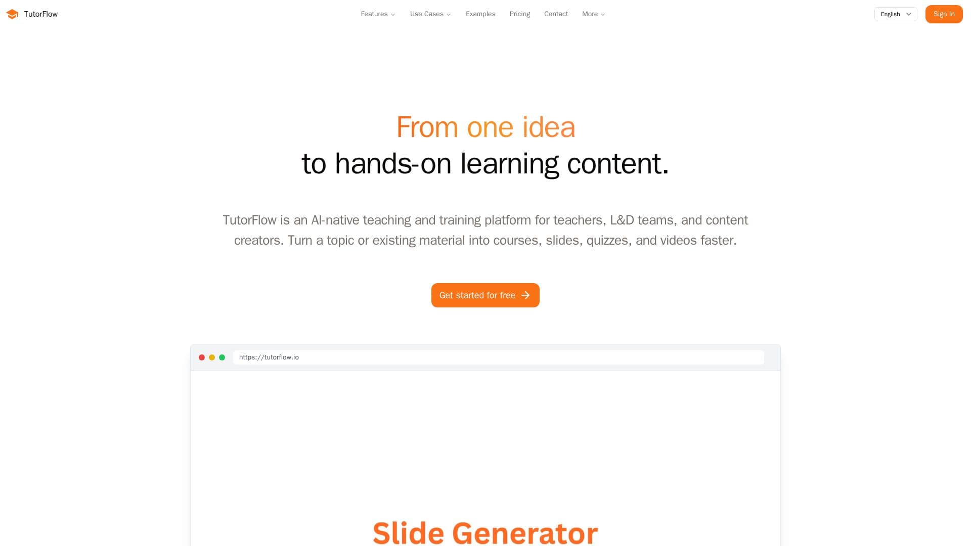TutorFlow screenshot