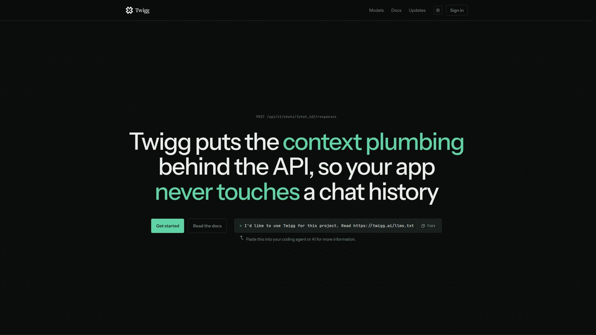 Twigg screenshot