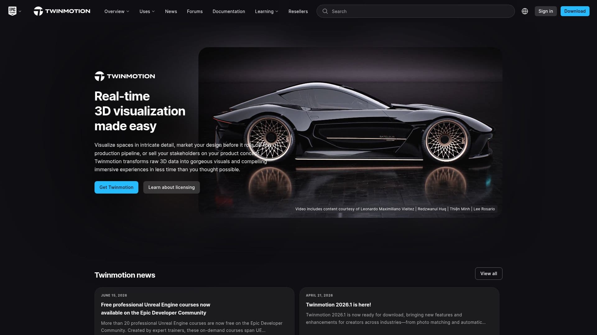 Twinmotion screenshot