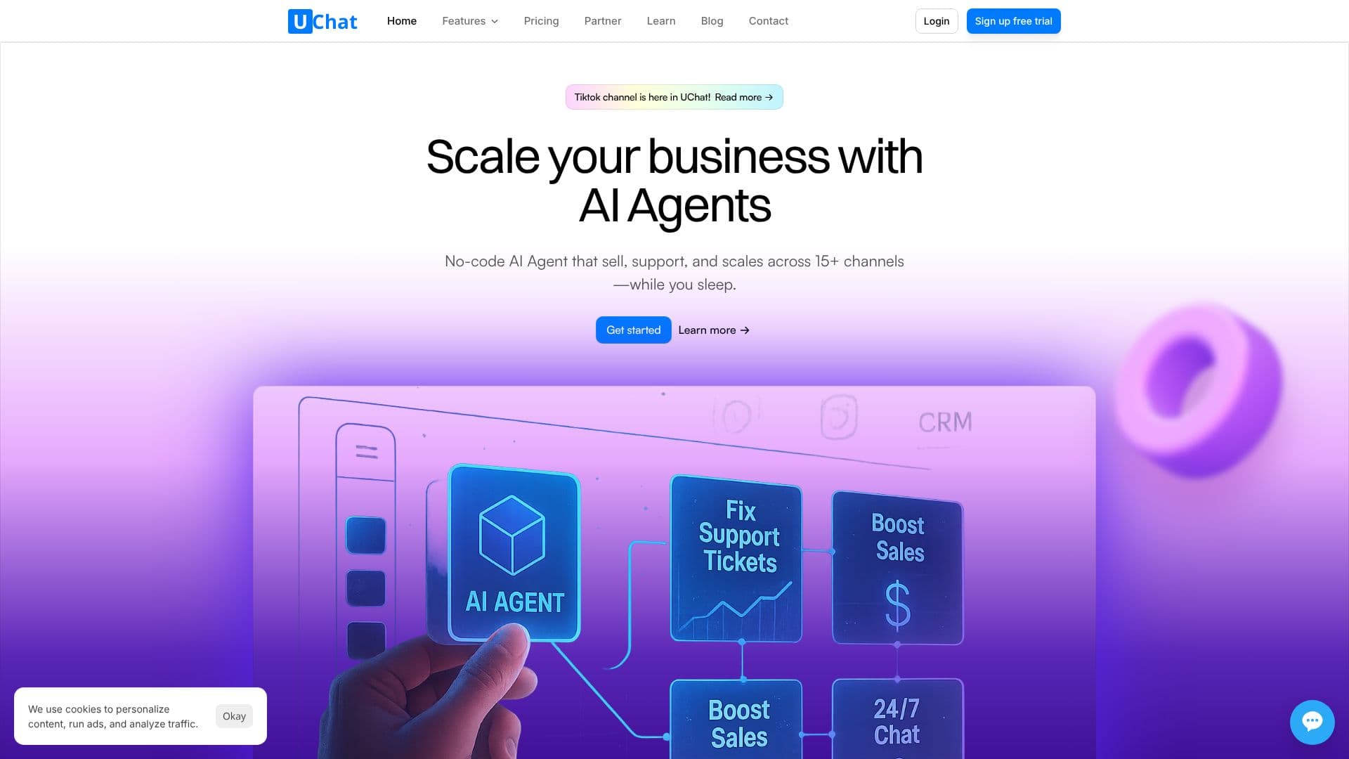 UChat AI Agent 截图