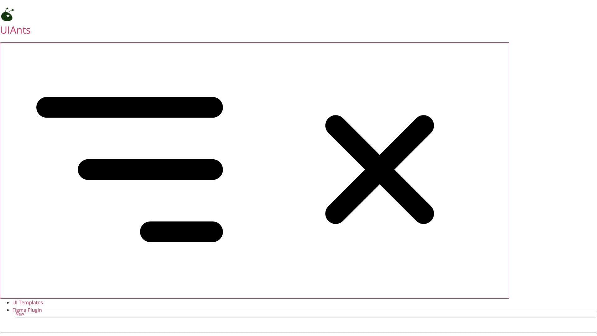 Uiants UI 模板 截图