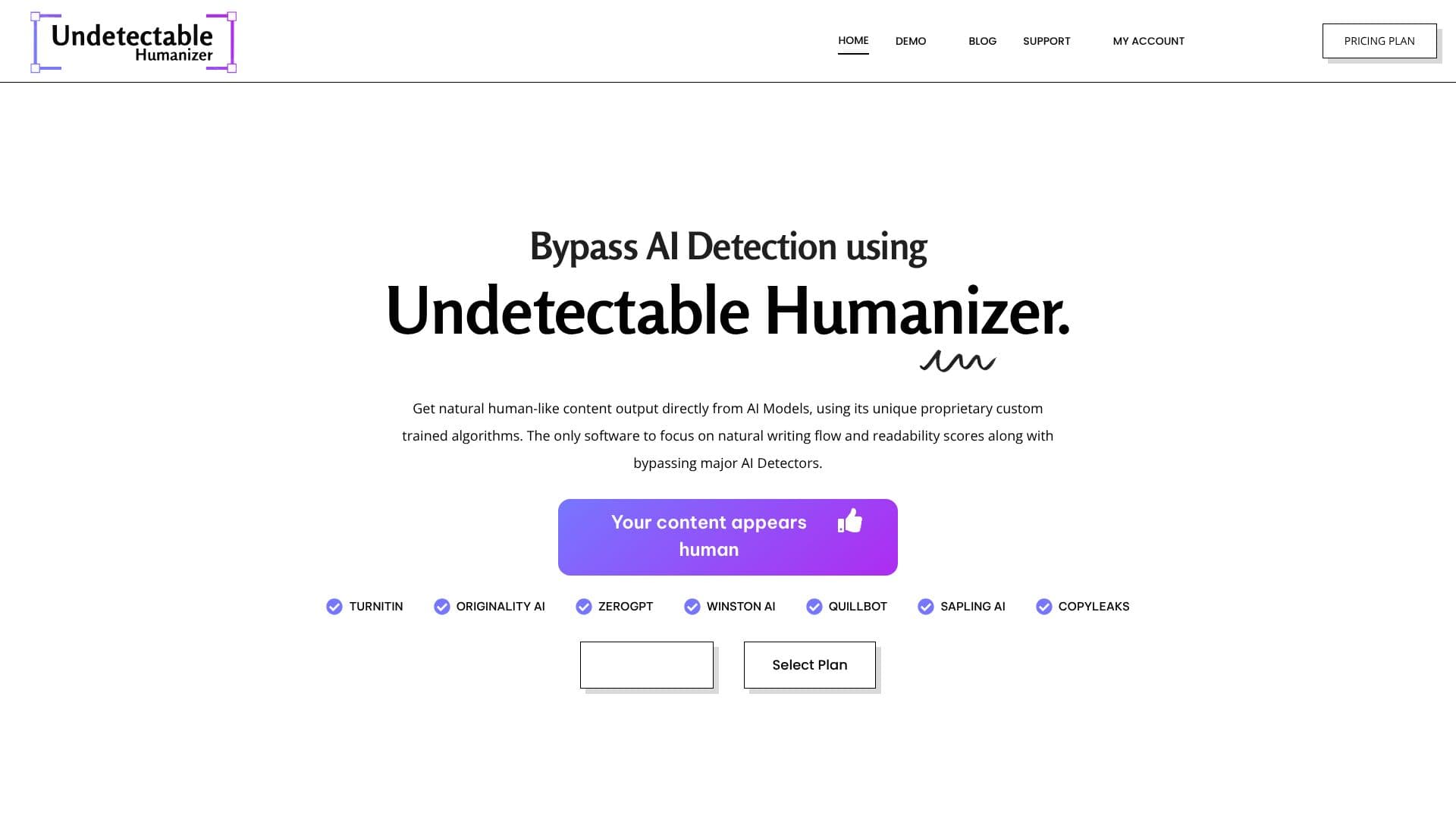 Captura de pantalla de Humanizador Indetectable