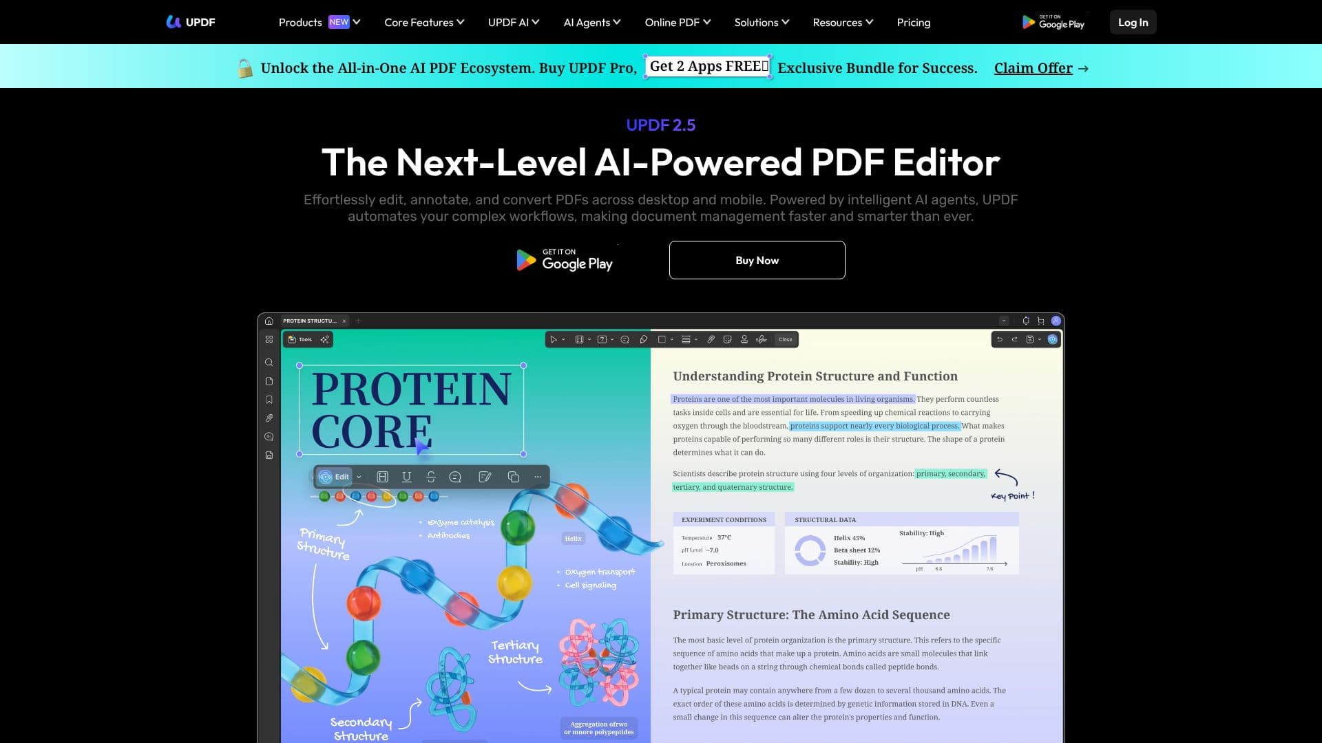 UPDF AI PDF 编辑器 截图
