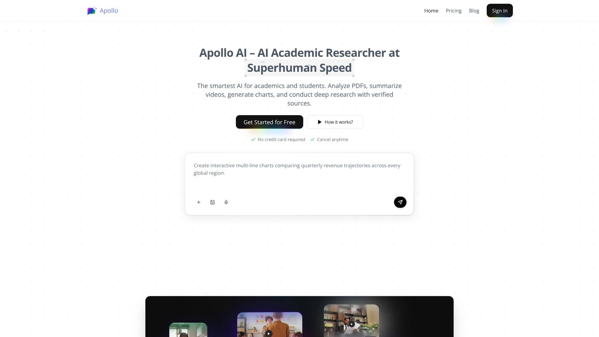 Apollo AI screenshot