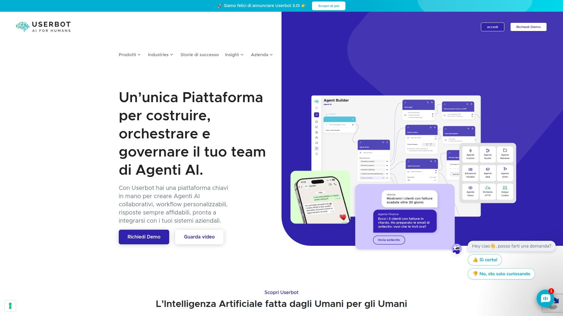 Plataforma Userbot AI screenshot