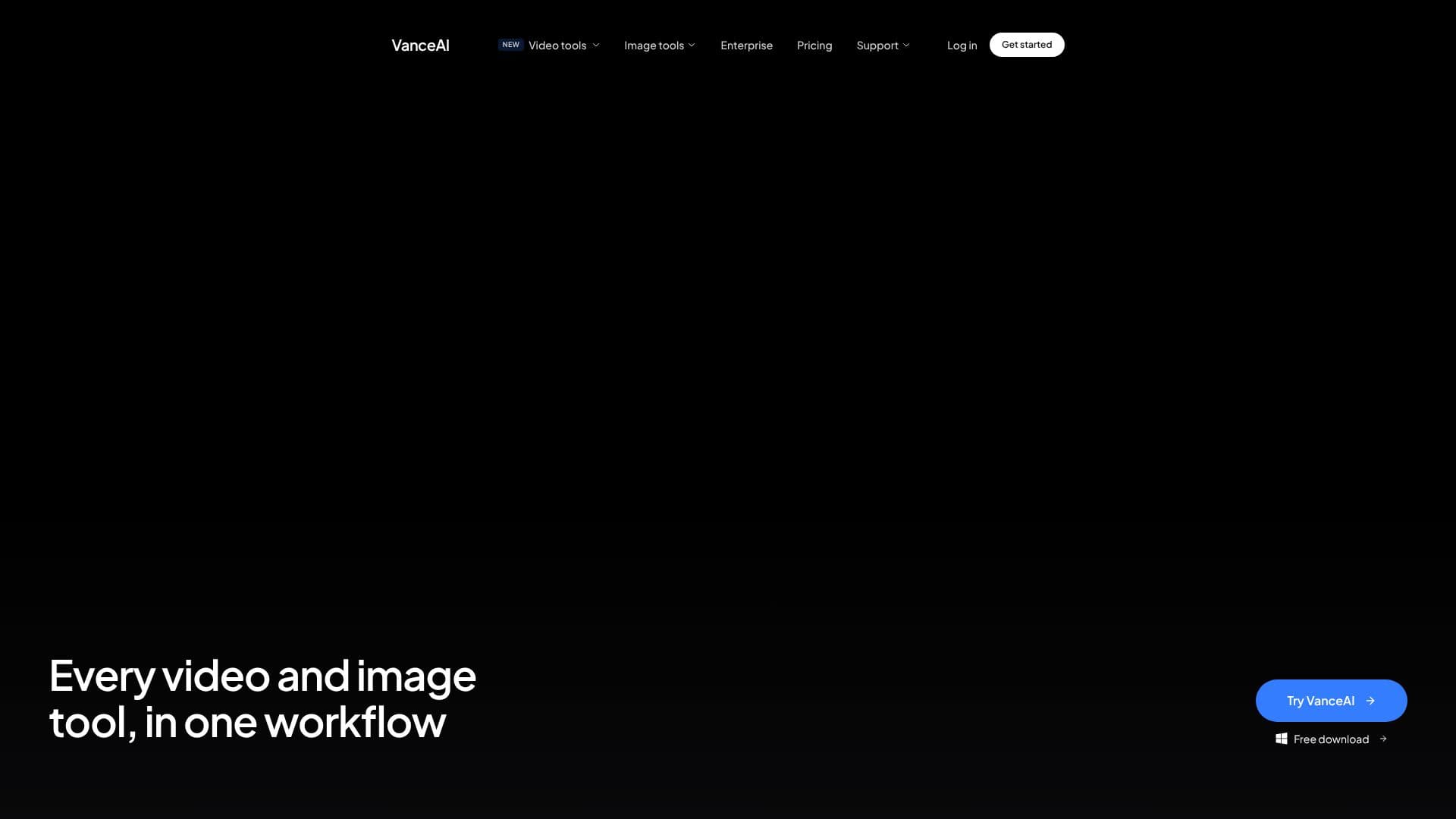 VanceAI Photo Tools screenshot