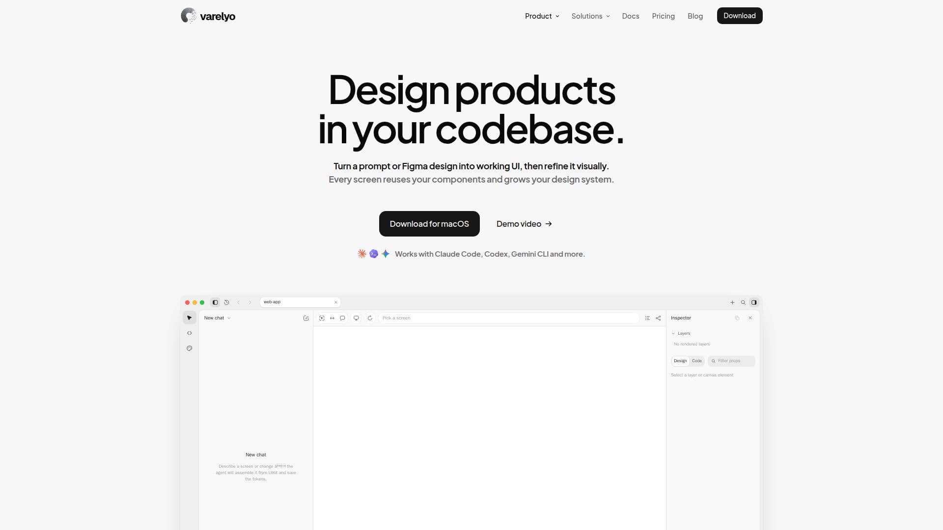 Varelyo screenshot