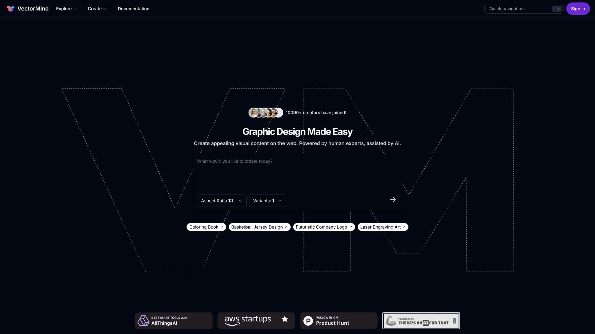 VectorMind 스크린샷