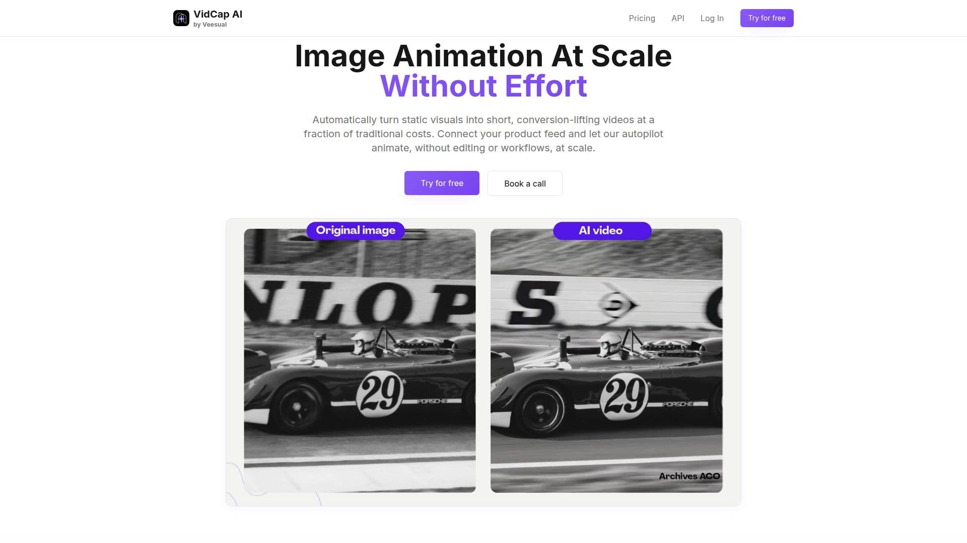 Générateur de Vidéos Veesual AI screenshot