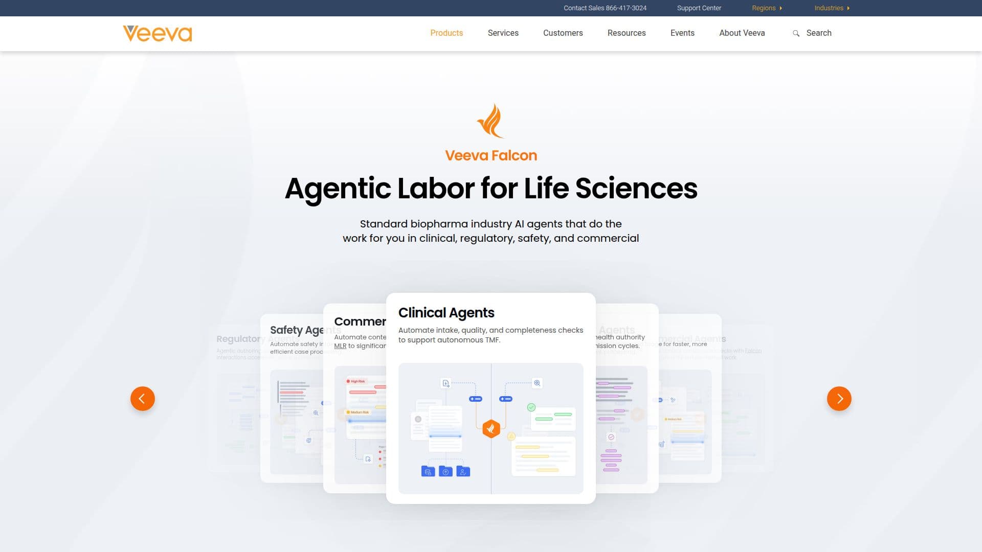 Veeva Falcon screenshot