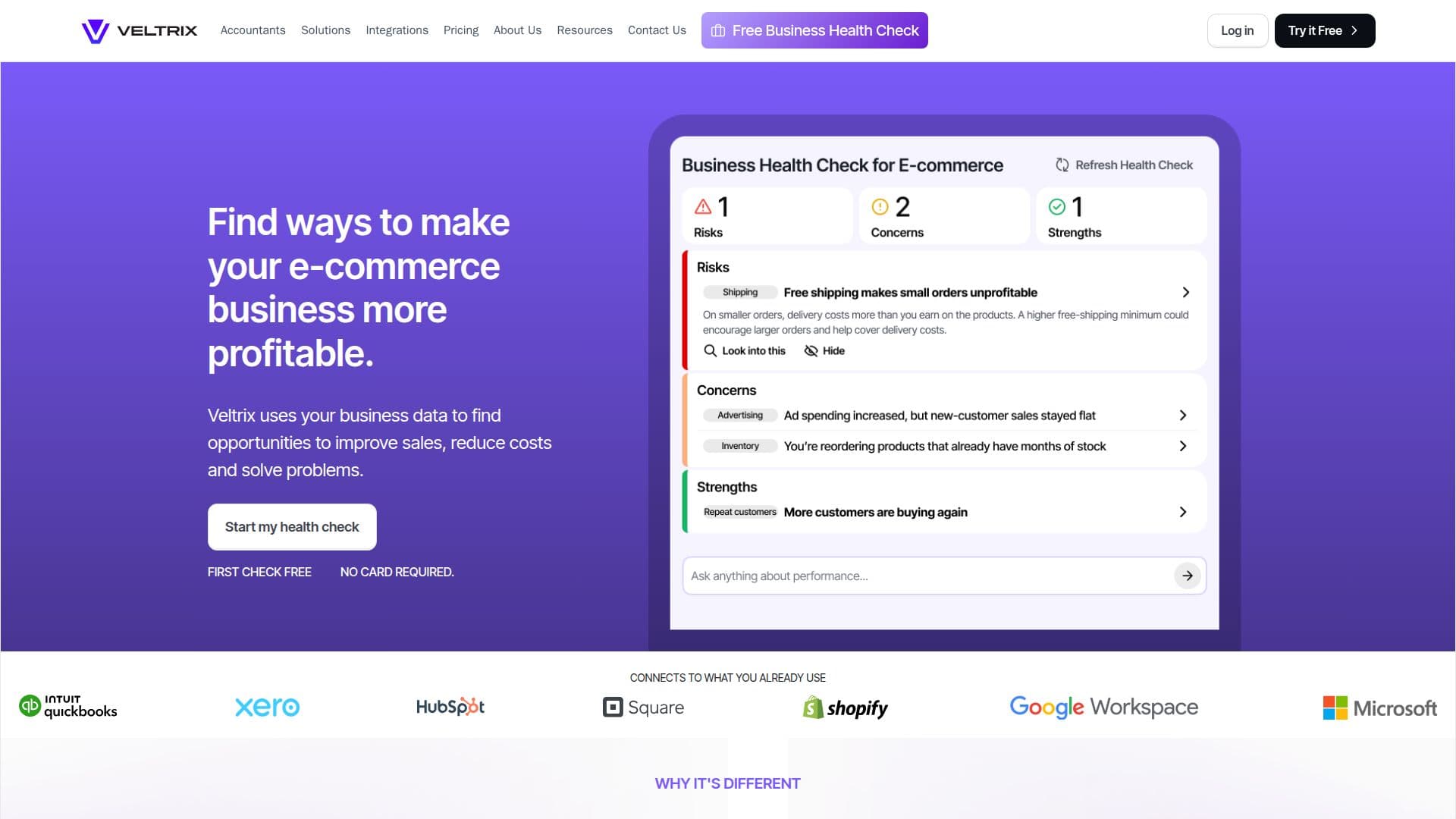 Veltrix screenshot