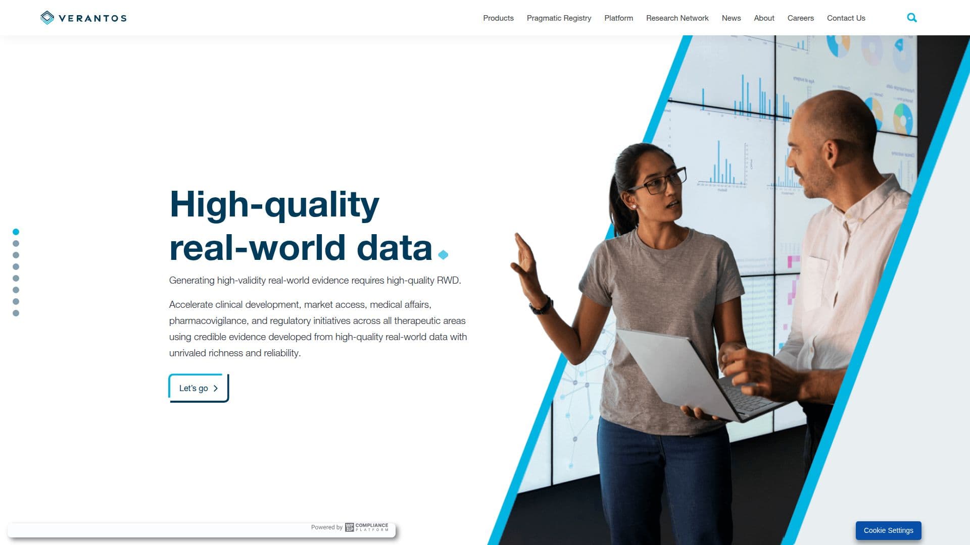 Verantos Hochwertige Real-World-Daten screenshot