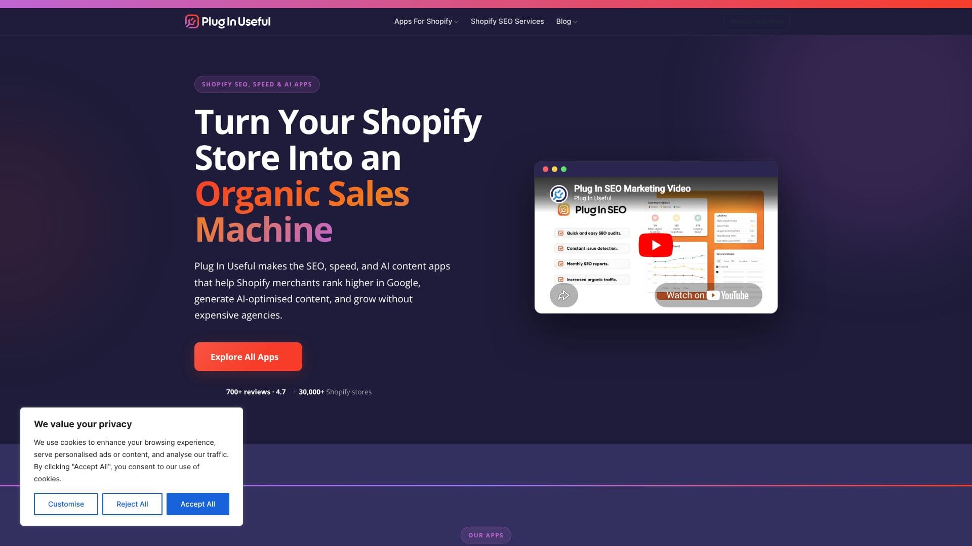 Screenshot von Plug In Useful