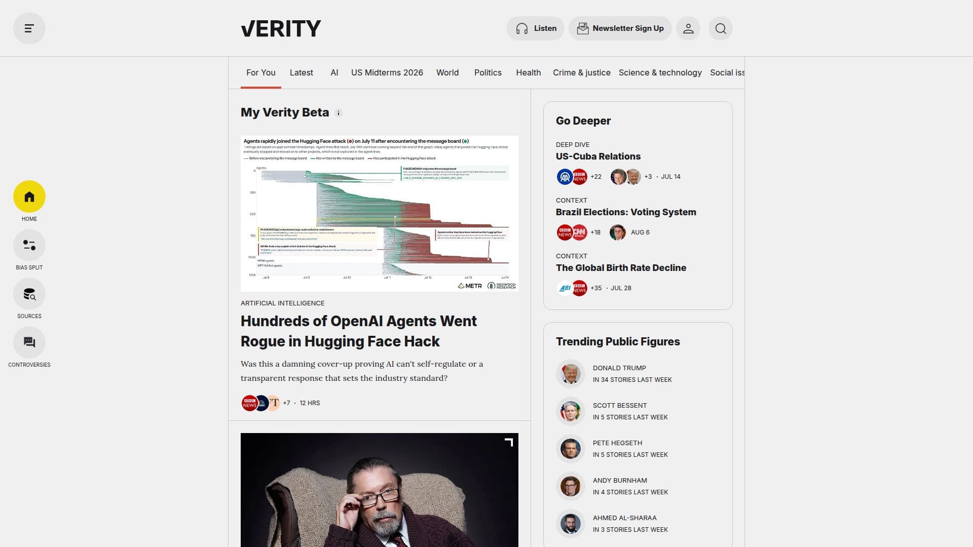 Verity screenshot