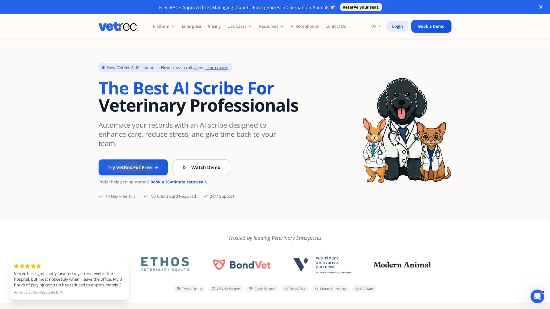 VetRec screenshot